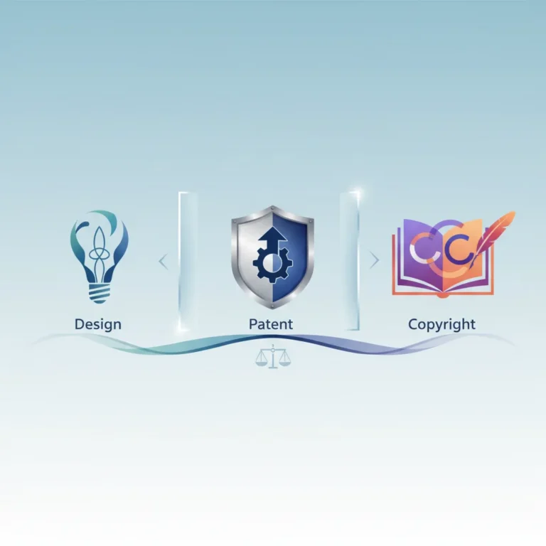 Design vs Patent vs Copyright: Pick the Right Protection